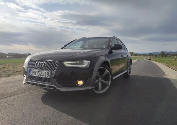 wiązów Audi A4 Allroad cena 56700 przebieg: 249000, rok produkcji 2014 z Wiązów